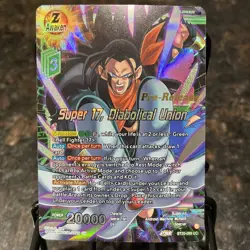 Super 17 Diabolical Union PRERELEASE Foil Dragon Ball Super Card Game | NM - Image 1