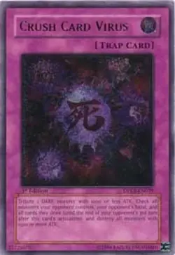 Crush Card Virus (UTR) - Unlimited Duelist Pack: Kaiba NM YuGiOh - Image 1