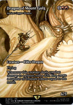 Dragon of Mount Gulg - Ancient Copper Dragon (Showcase) - FINAL FANTASY - Image 1