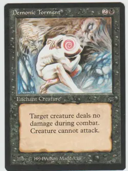 Demonic Torment Legends MTG Magic the Gathering - Image 1