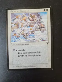 Righteous Avengers Legends 1994 Regular Uncommon MtG Magic the Gathering NM - Image 3