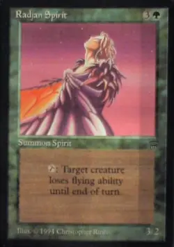 Radjan Spirit - Legends: #199, Magic: The Gathering Nm R124 - Image 1