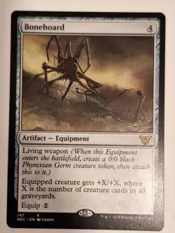 Bonehoard - Commander: Kamigawa Neon Dynasty - Magic the Gathering MTG Nice! - Image 1
