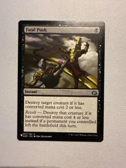 Fatal Push - MTG Aether Revolt List Reprints (AER) #57 NM - Image 1