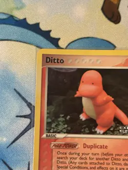 Pokemon Card - Ditto Charmander Delta Species 37/113 Reverse Holo Stamped - Image 2