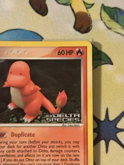 Pokemon Card - Ditto Charmander Delta Species 37/113 Reverse Holo Stamped - Image 3