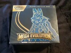 Pokemon TCG Mega Evolution Lucario ETB Brand New Sealed - Image 1