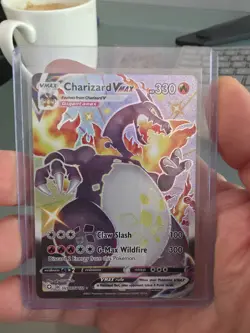 Pokemon TCG Charizard VMAX Shiny SV107/SV122 FULL ART - Shining Fates - Image 1
