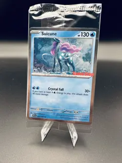 Pokemon Phantasmal Flames Suicune 026/094 Promo GameStop Rare Sealed - Image 1