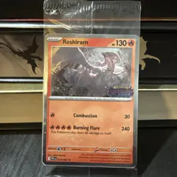 Reshiram 017/094 - Holo Rare - Pokemon: Phantasmal Flames - NM B&N Sealed Promo - Image 1