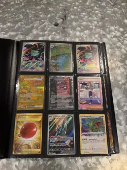 Super Rare Pokemon Card Binder! Includes PSA slab - Image 1