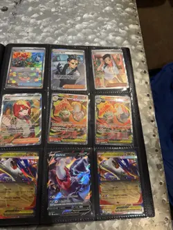Super Rare Pokemon Card Binder! Includes PSA slab - Image 3