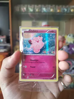 Pokemon Card 2016 CLEFAIRY Rare Holo 50/83 TOYS R US Promo Rare NEW SEALED - Image 1