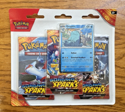 Pokemon TCG: Scarlet Violet: Surging Sparks 3 Pack Booster Blister! New, Sealed! - Image 3