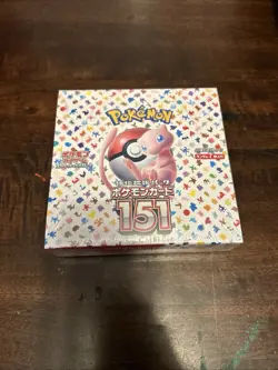 Pokemon TCG Scarlet & Violet 151 Booster Box Japanese Edition, Sealed - Image 1