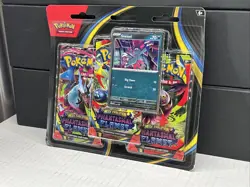 Pokemon TCG Mega Evolution Phantasmal Flames 3 Pack Blister Sneasel Promo NEW ?? - Image 3