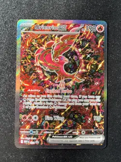 POKEMON PHANTASMAL FLAMES ORICORIO EX BLACK STAR PROMO 024 PERFECT CONDITION - Image 1