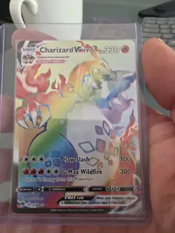Pokemon TCG Charizard VMAX RAINBOW 074/073 FULL ART - Champions Path - Image 1
