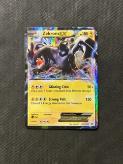 Pokemon TCG Zekrom EX 52/113! MP Condition! See Description! - Image 1