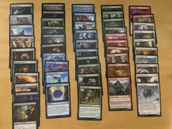 Magic The Gathering Lot Of 50 Battle For Baldur’s Gate Common Cards - Image 1