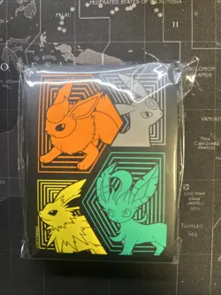 Pokemon Umbreon, Flareon, Leafeon & Jolteon - Evolving Skies ETB Sleeves (65ct) - Image 1