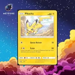 Carte Pokemon Pikachu 17/40 Promo McDonald's 2018 Francais - Image 1