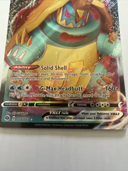 Pokemon TCG Drednaw VMAX Champion's Path 015/073 Holo Ultra Rare - Image 3