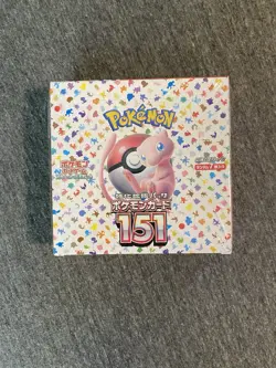 Pokemon TCG Japanese 151 Booster Box Sealed Clean - Image 1