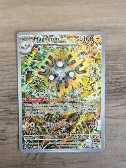 Pokemon TCG Magneton SVP159 Scarlet & Violet Promo Ultra Rare Holo NM - Image 1