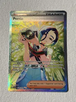Perrin - 220/167 - NM - SV06 Twilight Masquerade - Full Art Trainer - Pokemon TC - Image 1