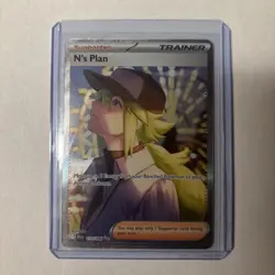 Pokemon TCG N's Plan 170/086 Sir Black Bolt Special Illustration Rare - Image 1