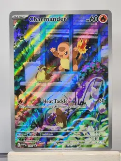 2023 Pokemon Obsidian Flames Charmander #044 SVP en Black Star Promo - Image 1