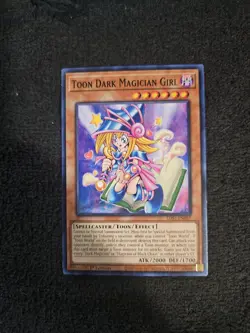 Toon Dark Magician Girl - LDS1-EN057 - Common 1st Ed Yugioh - LP - Image 1