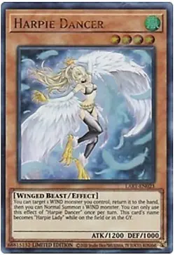 Near Mint Harpie Dancer - LART-EN023 - Ultra Rare - Limited Edition - YuGiOh - Image 1