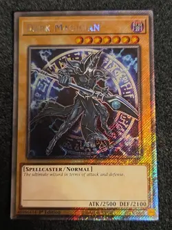 Yu-Gi-Oh! Dark Magician RA04-EN106 - Platinum Secret Rare - 1st Edition - Image 1