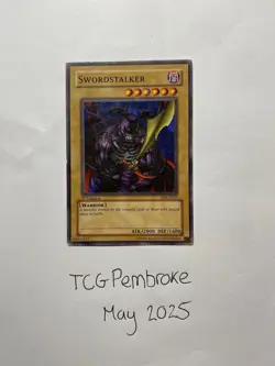Yu-Gi-Oh Swordstalker SDK-E023 Common 1st Edition LP - Image 1