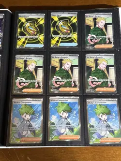 Lot of 30 Pokemon Cards “Trainers, Items & Stadiums” + New White Flare Binder - Image 3
