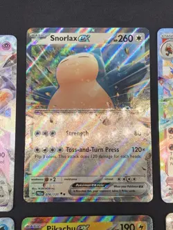 Pokemon EX Card Lot - Scarlet And Violet Era Only - NM/LP Pikachu Snorlax Lugia - Image 3
