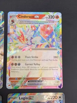Pokemon EX Card Lot - Scarlet And Violet Era Only - NM/LP Pikachu Snorlax Lugia - Image 4