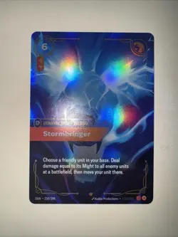 Stormbringer OGN 250/298 Epic Riftbound League of Legends TCG CCG Card Game - Image 1