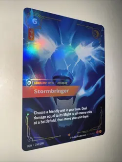 Stormbringer OGN 250/298 Epic Riftbound League of Legends TCG CCG Card Game - Image 2