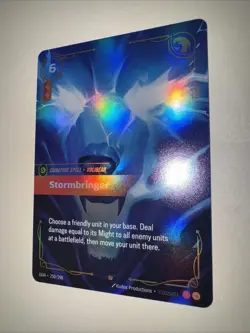 Stormbringer OGN 250/298 Epic Riftbound League of Legends TCG CCG Card Game - Image 3