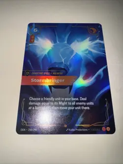 Stormbringer OGN 250/298 Epic Riftbound League of Legends TCG CCG Card Game - Image 4