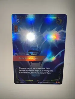 Stormbringer OGN 250/298 Epic Riftbound League of Legends TCG CCG Card Game - Image 5