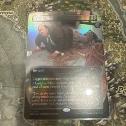 Tragic Slip Foil The Office Chase Card Dwight's Destiny Borderless Bonus - Image 1