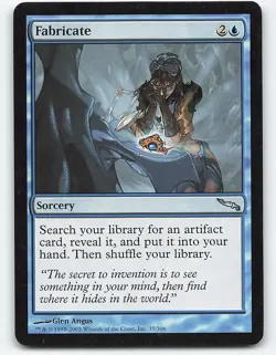 Fabricate #35 Magic the Gathering Card - Image 1