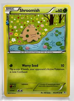 Shroomish RC2/RC32 Radiant Collection Generations Regular Pokemon Card LP - Image 1