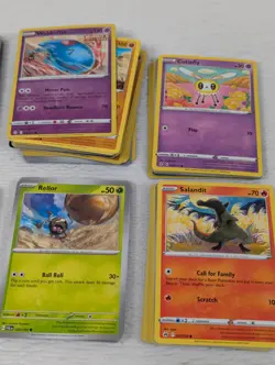 Assorted Pokemon Bulk Card Lot - 200 Cards Total - Image 3