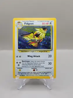 Pokemon TCG Pidgeot Jungle Holo Card 8/64 Unlimited Rare - Image 1