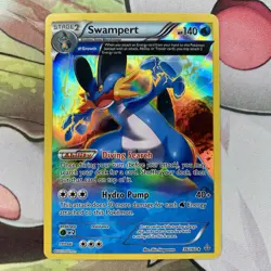 Pokemon TCG Swampert Alpha Holo Card 36/160 Rare 2015 Primal Clash Series - Image 1
